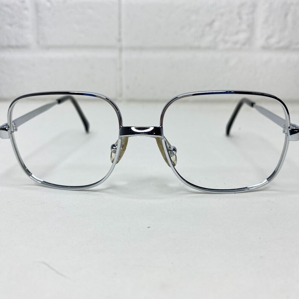 Luxottica Silver Frames Joy Boys Silver Rectangular Full Rim 48-18-135 H2654